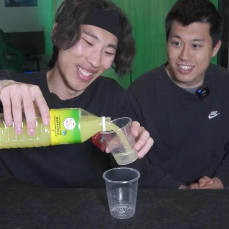 泰国酸柑水张圣叹同款神童水超酸饮料青柠檬水整蛊道具量子中酸