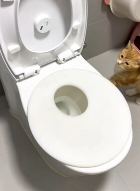 宠物开放式马桶圈猫狗厕所训练器小型犬猫咪蹲坑如厕马桶坐便垫