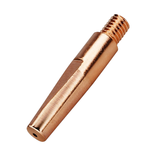 铬锆铜导电嘴气保焊导电嘴1.2二保焊导电咀焊枪配件机器人TIP