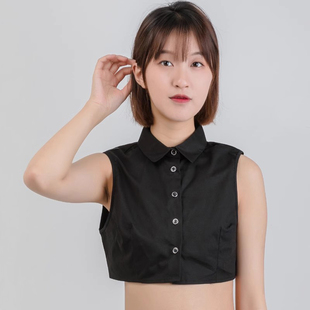 领子 饰假衣领白色衬衣领春秋衬衫 T018假领子女百搭假领衬衫 领棉装