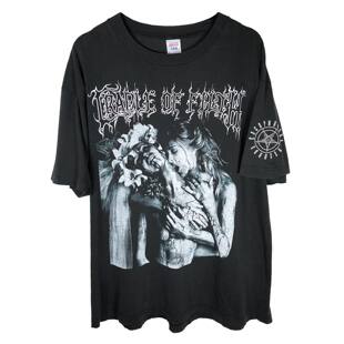 Cradle Of Filth金属乐队哥特复古暗黑克摇滚怪诞阴郁风系短袖T恤
