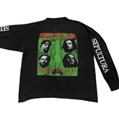 重磅破坏tee Vintage Chaos 240g D1993Sepultura 长袖 T恤