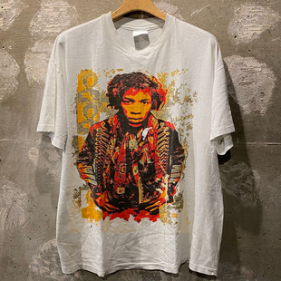 240g！Jimi Hendrix吉米亨德里克斯vintage美式复古Punkoutfits T