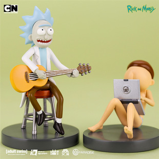正品瑞克和莫蒂周边RickandMorty系列盲R盒潮玩手办摆件公仔