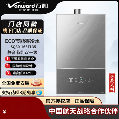 万和伺服恒温16升下置式风机燃烧