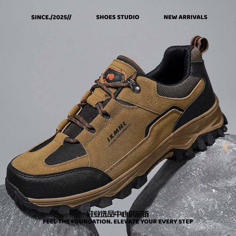晋江鼎志鞋业冬季户外男鞋防滑耐磨登山鞋防水旅游鞋中年爸爸鞋软,流行男鞋,时尚休闲鞋,淘宝优惠券,粉丝福利购,淘宝优惠卷