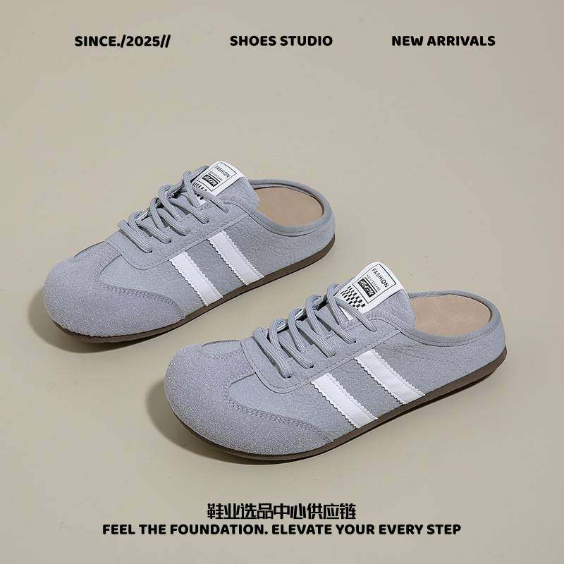 青岛福客来鞋业包头拖鞋女夏外穿新款超火半拖小白鞋一脚蹬阿甘鞋,女鞋,德训鞋,淘宝优惠券,粉丝福利购,淘宝优惠卷