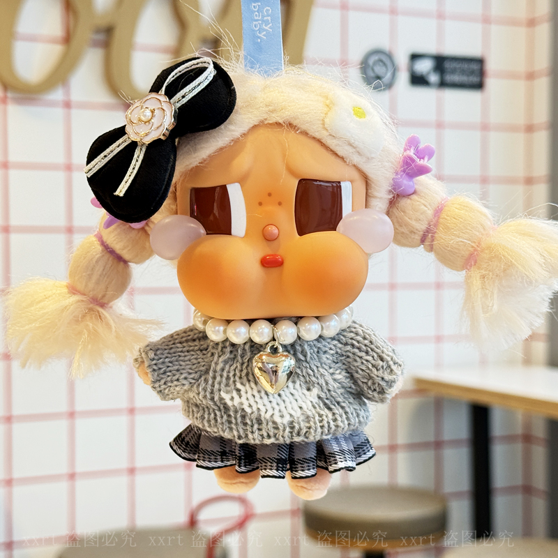 哭娃沙滩小憩公仔毛衣套装