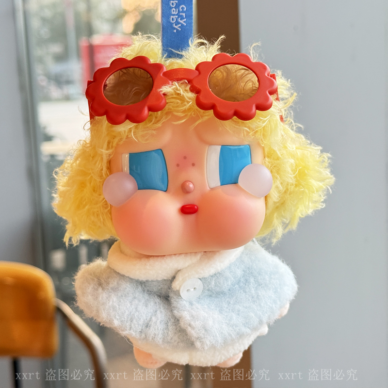 冬季毛绒斗篷哭娃衣服换装