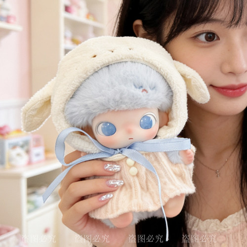 dimoo玩偶新生日记公仔小羊帽子