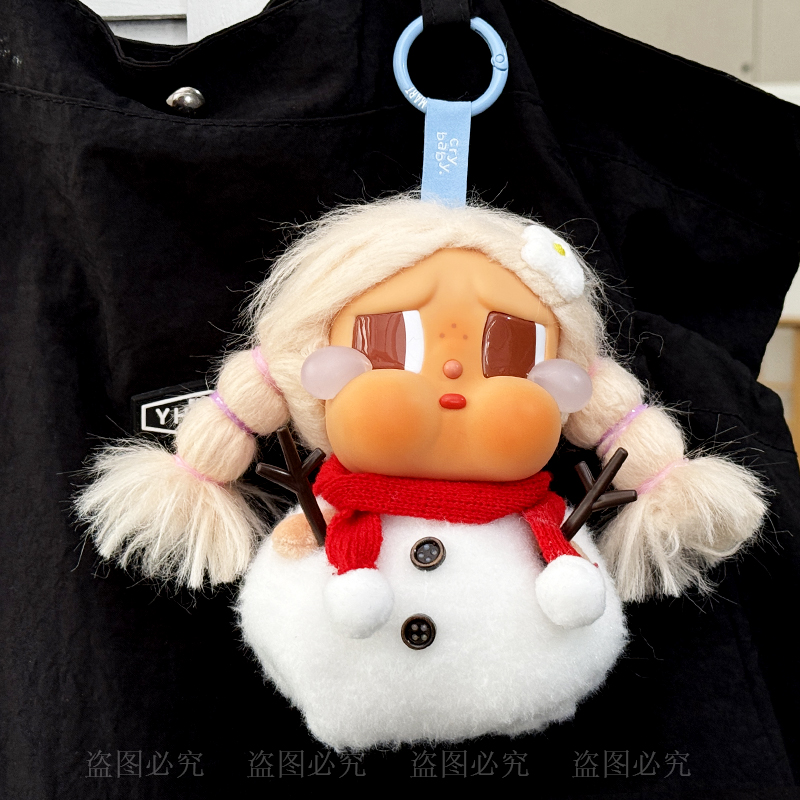 可爱冬天小雪人套装衣服