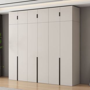 全实木衣柜家用卧室出租房用免安装 小户型简易组装 收纳柜子定制