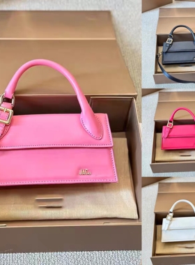 现货jacq新款方扣小众设计百搭潮流斜挎女包 高级通勤法式时尚