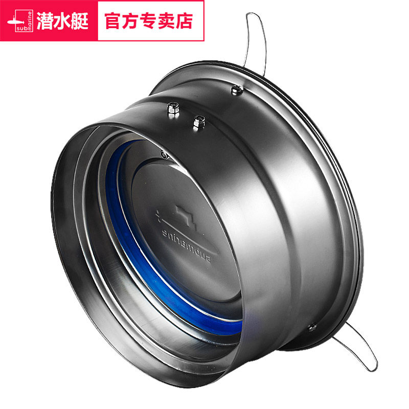 潜水艇止回阀油烟机止逆阀不锈钢烟道回阀通用厨房专用止烟阀gh16