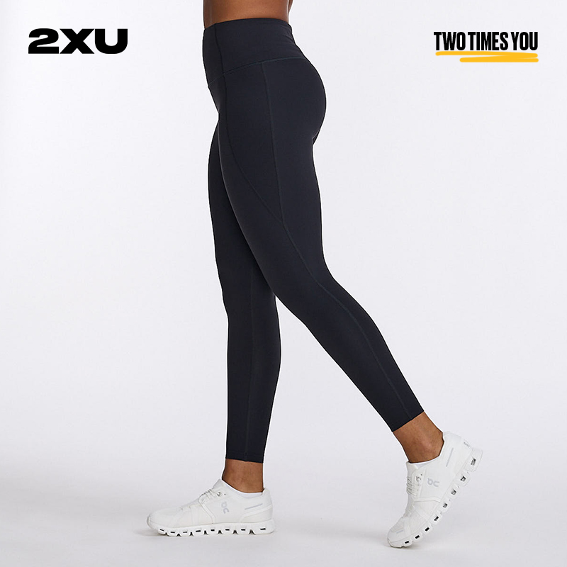 2XU Form系列女士普拉提瑜伽提臀塑型健身运动高腰压缩长裤