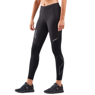 2XU 燃烧系列压缩长裤女士紧身裤加绒户外秋冬防风保暖裤跑步裤