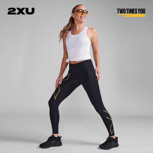 2xu女士高弹压缩健身长裤