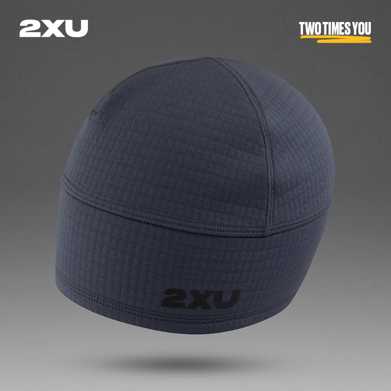 2XU 燃烧系列跑步保暖帽秋冬户外运动帽男女休闲徒步登山抓绒帽