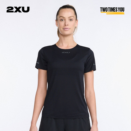 2xu女士透气速干短袖T恤