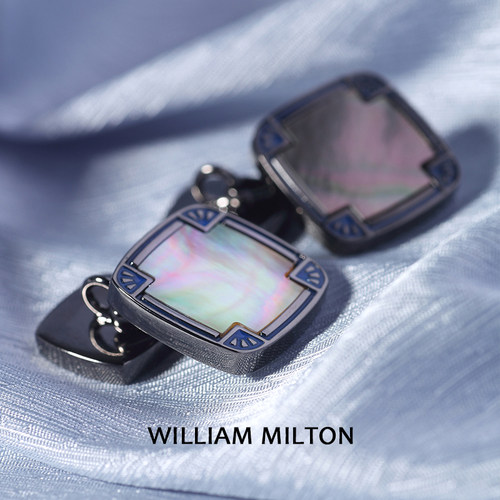 WILLIAMMILTON彩色贝母袖链