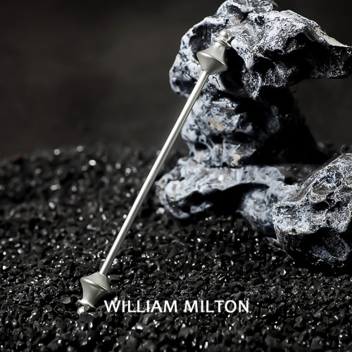 WILLIAMMILTON轻奢一字领针棒男