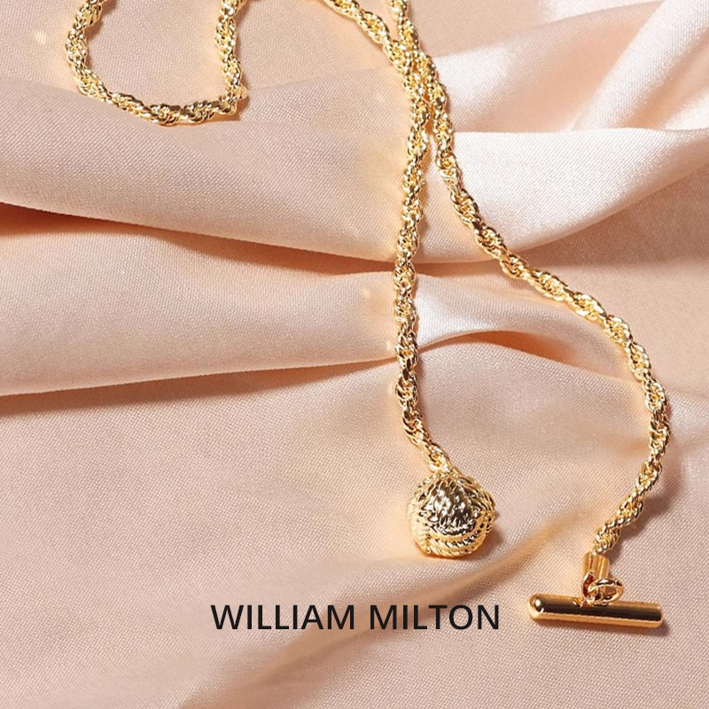 WILLIAMMILTON驳头链轻奢配饰