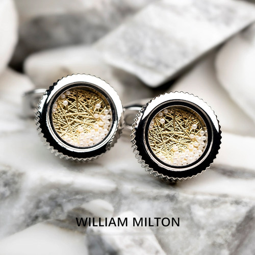 WilliamMilton法式珍珠袖扣