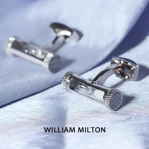 WILLIAMMILTON时光沙漏男士袖扣
