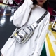 百搭斜挎胸包时尚 ins超火小包包女2023夏天新款 潮韩版 腰包蹦迪包