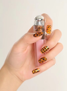 incoco半固体指甲贴片万圣节圣诞节限量款防水显白穿戴甲片美甲贴