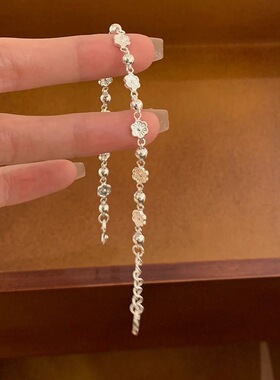 新中式超仙小桃灼灼手链女款小碎花朵闺蜜手饰礼物送女友