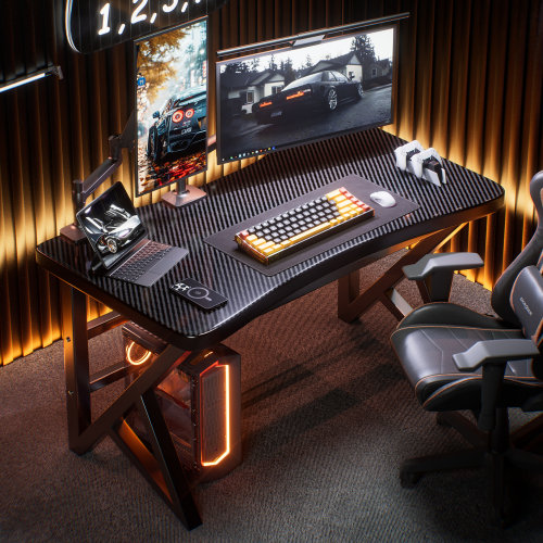 电脑桌台式家用电竞桌椅套装卧室简易桌子工作台书桌出租屋办公桌