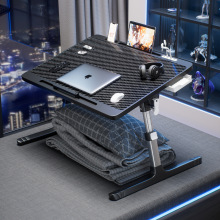 可升降折叠床上小桌子笔记本电脑支架卧室飘窗桌家用懒人床上桌学生宿舍写阅读桌折叠餐桌儿童学习写字桌看书