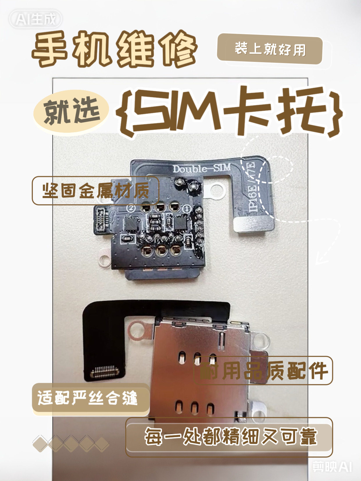 内置卡槽DB卡贴12/13/14/15/16卡贴自动免设置单卡插卡自动激活17图片