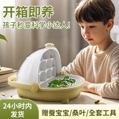 蚕宝宝学生养蚕套装太空养育仓