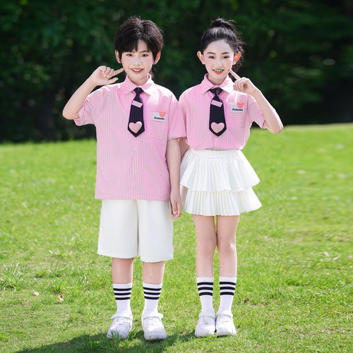 六一儿童合唱啦啦队演出服小学生运动会服装班服幼儿园毕业照表演