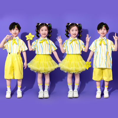 六一儿童演出服合唱幼儿园舞蹈啦啦队朗诵小学生运动会开幕式服装