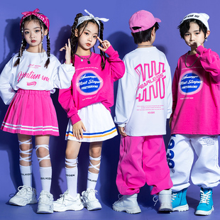 儿童啦啦队演出服小学生运动会开幕式入场服装校运会幼儿园班服秋