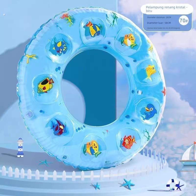 游泳圈成人儿童加厚男女救生圈充气腋下圈夏季新款气囊双层夏季