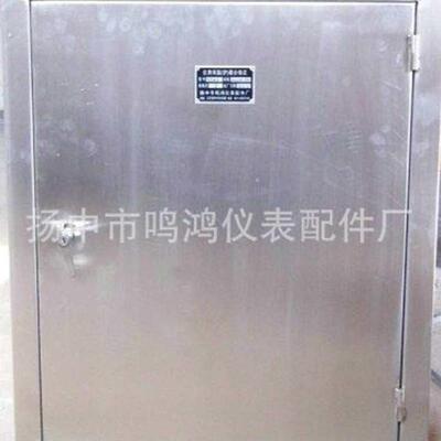 厂家 蒸汽加热仪表保温箱 钢喷塑仪表保温箱 仪表保温保护箱