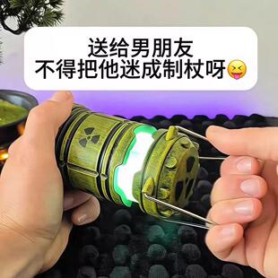 核反应堆手提小夜灯树脂微型核能装置电池款灯笼氛围灯摆件送男友