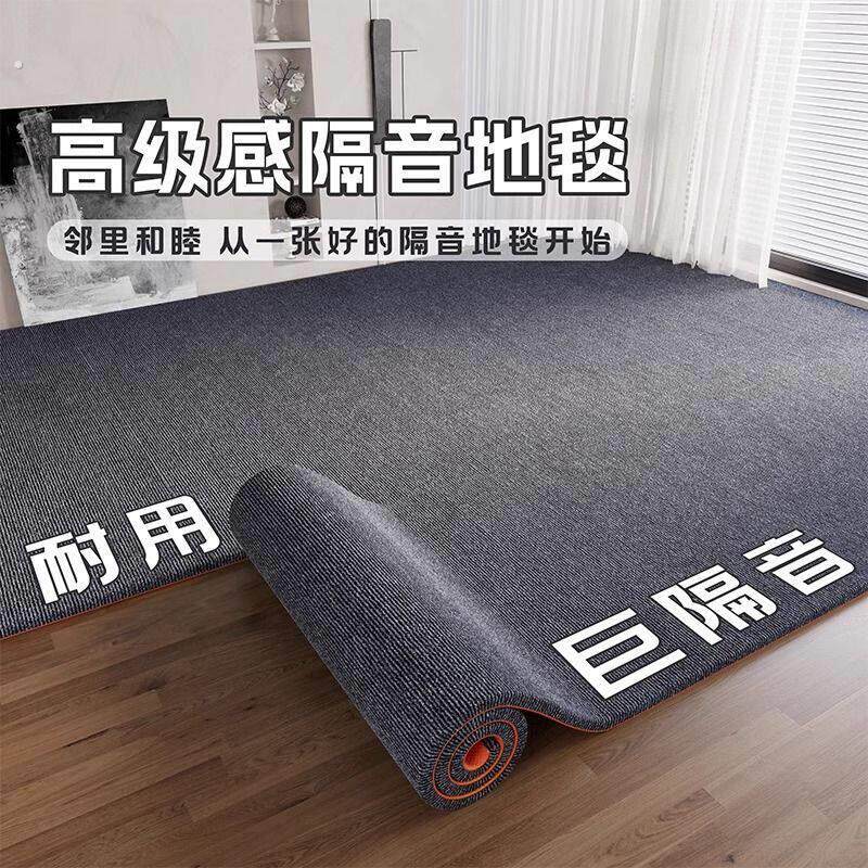 隔音地垫楼上楼下隔音地毯卧室楼层吸音减震垫子加厚钢琴架子鼓静