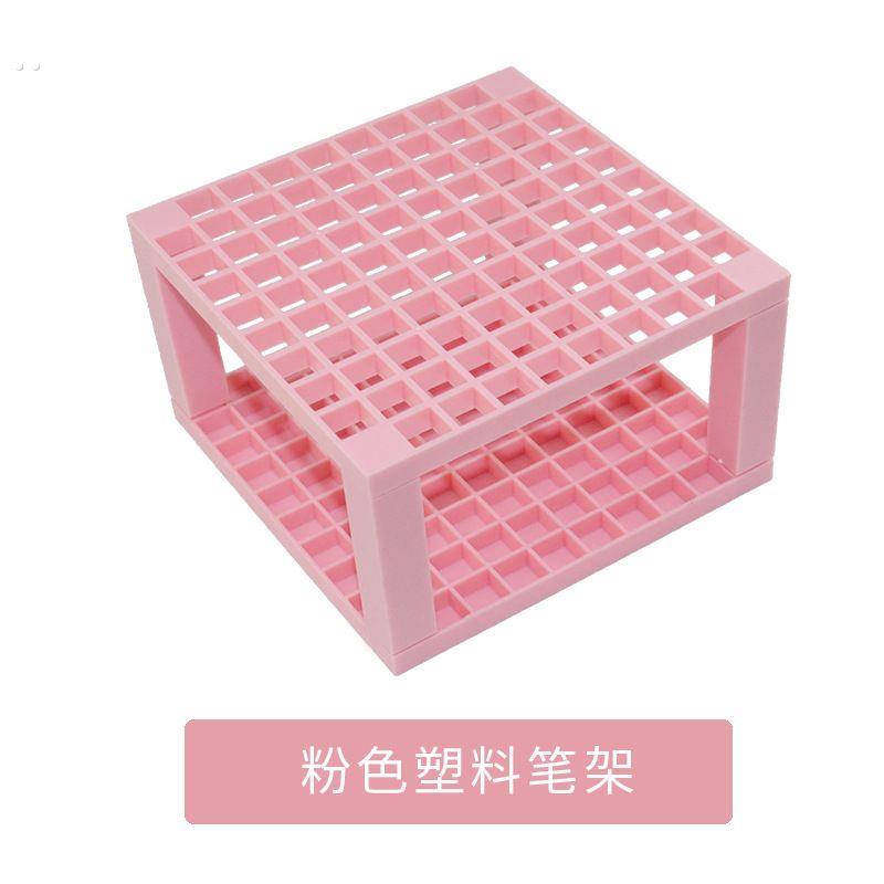 多功能笔架水彩油画水粉可拆卸96画笔收纳圆形方形毛笔美术笔筒