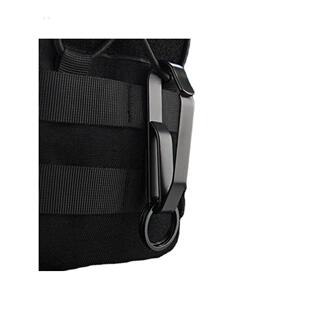 高质量不锈钢挂扣穿皮带腰夹插扣大号腰带钥匙扣钥匙炼男士锁钥扣