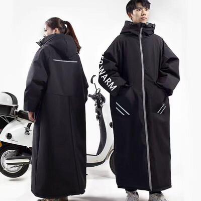 电动车挡风被冬季加绒加厚