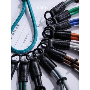 cam xt30理光GR3索尼a7c2快拆手腕绳 in真皮相机手腕带适用x100vi