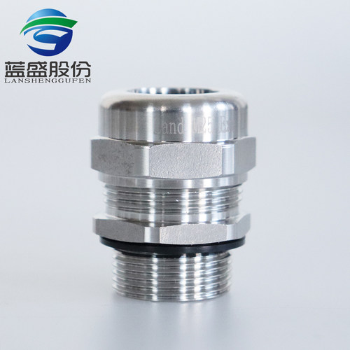 蓝盛LandEX 316不锈钢电缆防水接头IP68密封格兰头粉尘增安葛兰头
