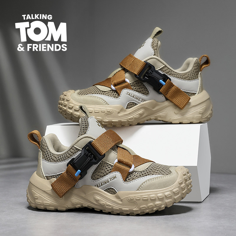 汤姆猫童鞋男童运动鞋2026春秋新款网面透气男孩中大童儿童跑步鞋