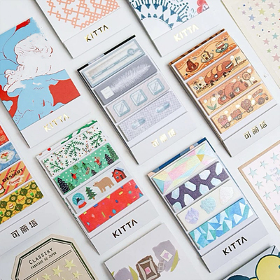 锦宫KITTA贴纸可丽塔手帐贴纸