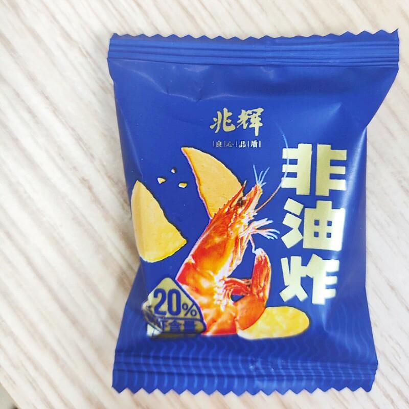 鲜虾片145g罐装非油炸酥脆饼干虾饼独立小包装健康休闲零食